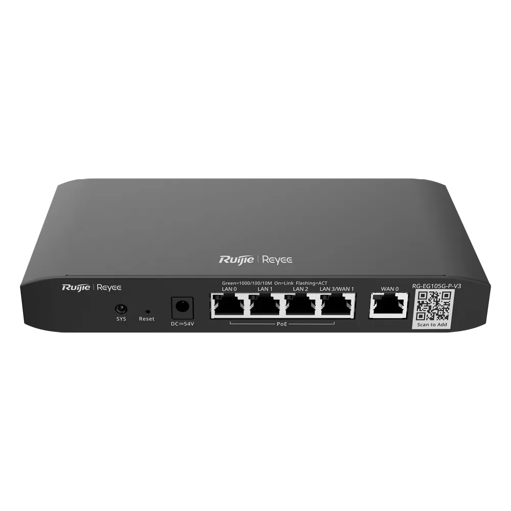 Routeur Gigabit PoE Cloud administrable – 5 ports – Multi-WAN – VPN