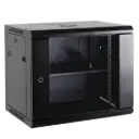 RACK-9UF – Baie murale 9U ventilée (plateau + multiprise inclus)