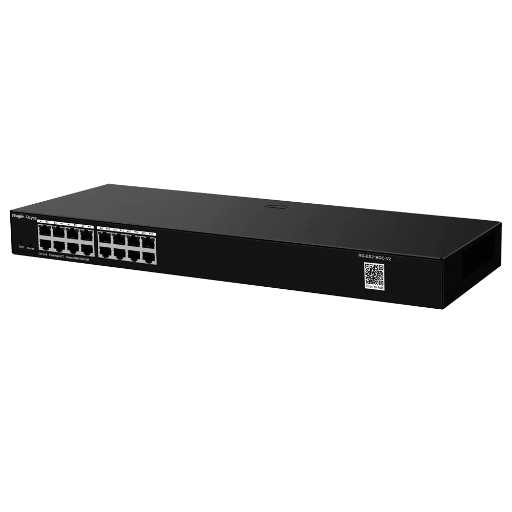 Switch PoE Gigabit 16 ports administrable Cloud