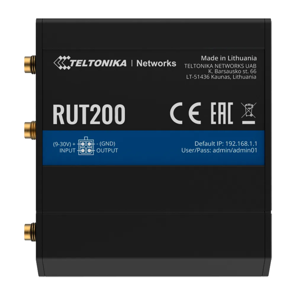 Routeur 4G Industriel – LTE Cat 4 – 2 Ports Ethernet – WiFi